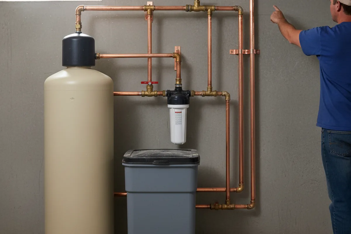 Whole-house water treatment system installed in North Chatham